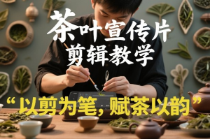 茶叶宣传片剪辑教学，以剪为笔，赋茶以韵，新手也能拍出高级感-零一资源网