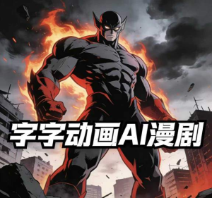 字字动画AI漫剧2026年第1期系统课程，小白看完就能学会实操的漫剧课，单人月收1-3W-零一资源网