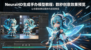 Neural4D生成手办模型教程，让创意效果在数秒内呈现预览-零一资源网