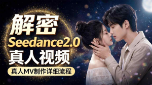 Seedance 2.0解密教程：零基础制作真人MV全流程-零一资源网